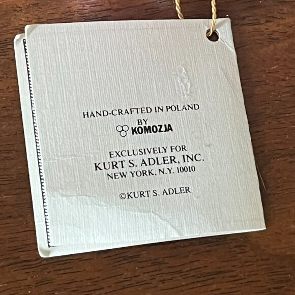 Kurt S. Adler Polonaise "Sweet Lullabye" Glass Baby Ornament 5" Komozja AP 1293 - Picture 10 of 17